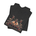 We Stunt at Dawn-Pyramid T-Shirt