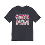 Cheer Mom Smiley Face T-Shirt