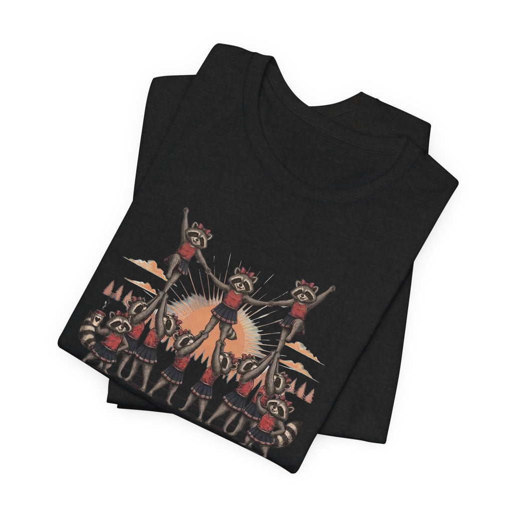 We Stunt at Dawn-Pyramid T-Shirt