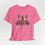 We Stunt at Dawn-Pyramid T-Shirt
