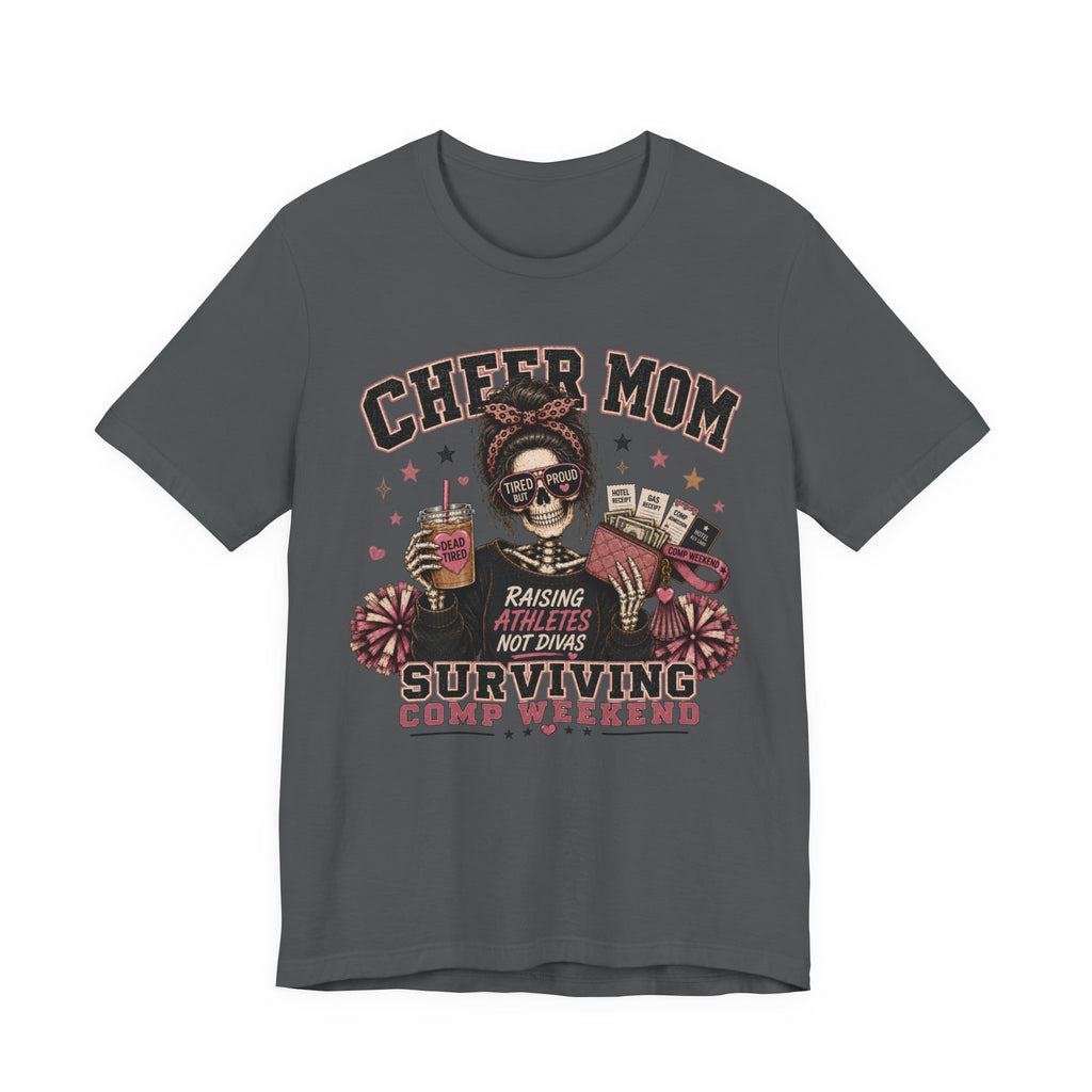 Cheer Mom Skeleton T-Shirt