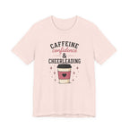Caffeine Confidence & Cheerleading T-Shirt
