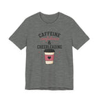 Caffeine Confidence & Cheerleading T-Shirt