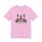 We Stunt at Dawn-Pyramid T-Shirt