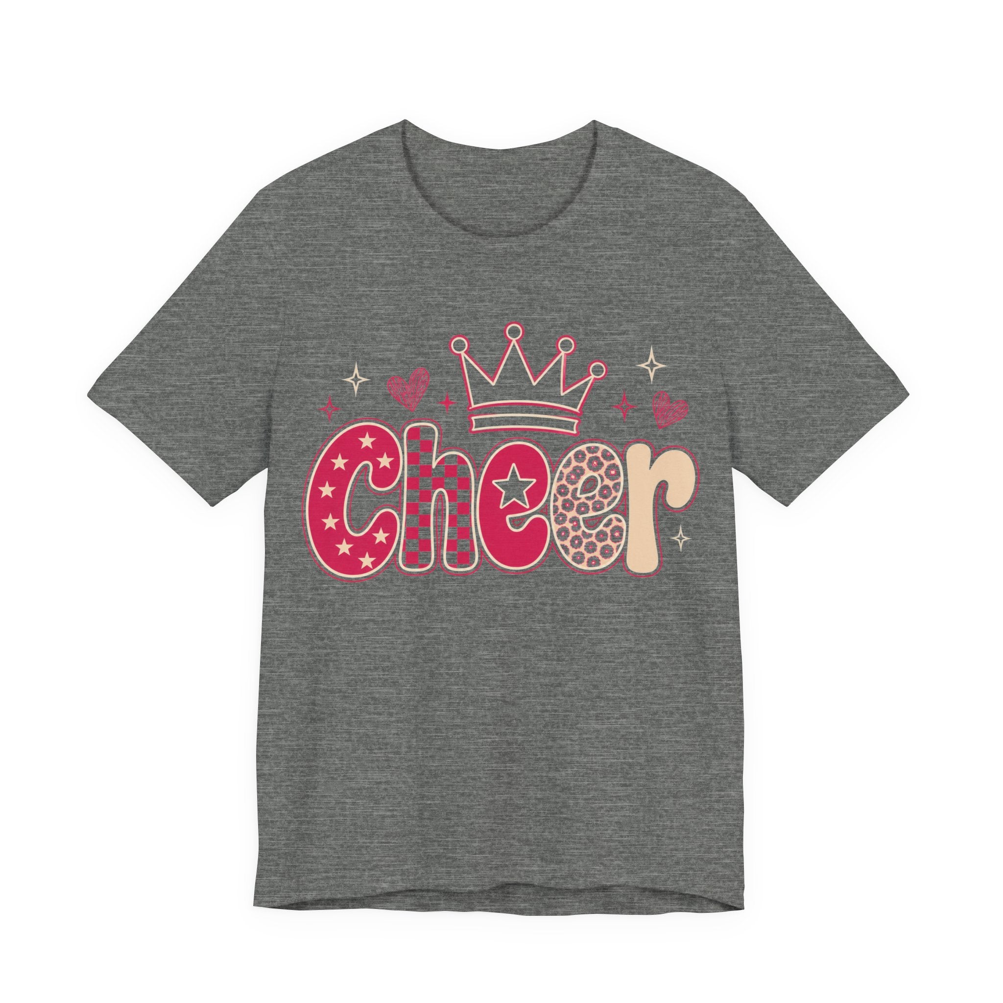 Cheer with Crown T-Shirt