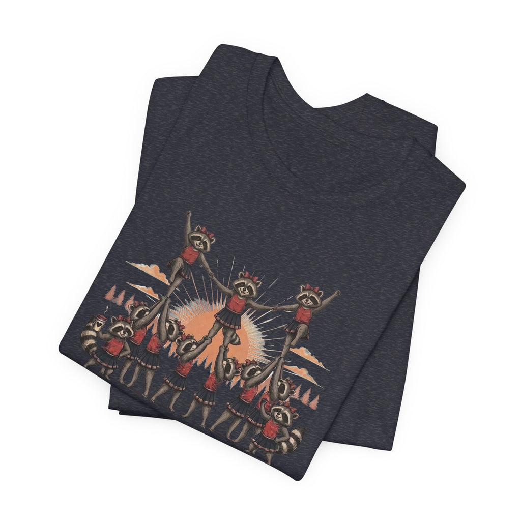 We Stunt at Dawn-Pyramid T-Shirt