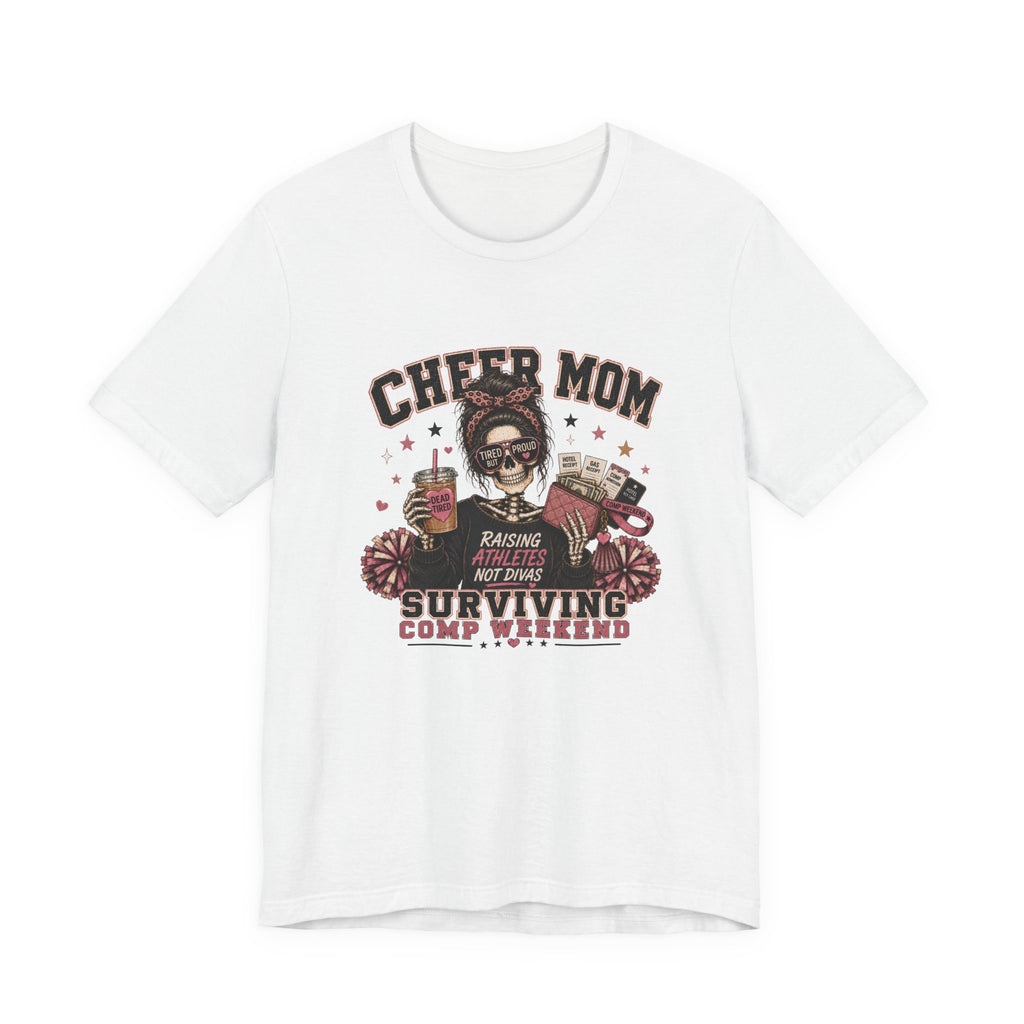 Cheer Mom Skeleton T-Shirt