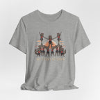 We Stunt at Dawn-Pyramid T-Shirt