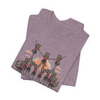 We Stunt at Dawn-Pyramid T-Shirt