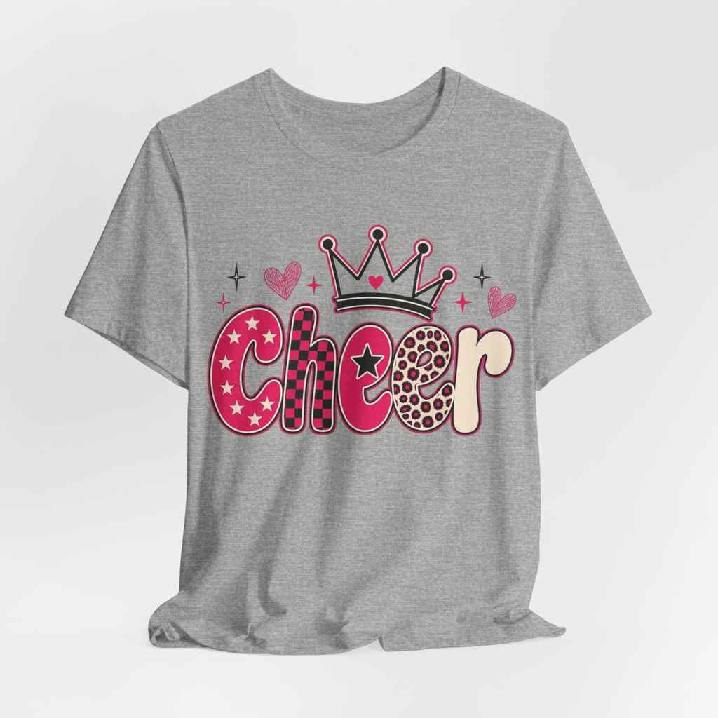 Cheer with Crown T-Shirt