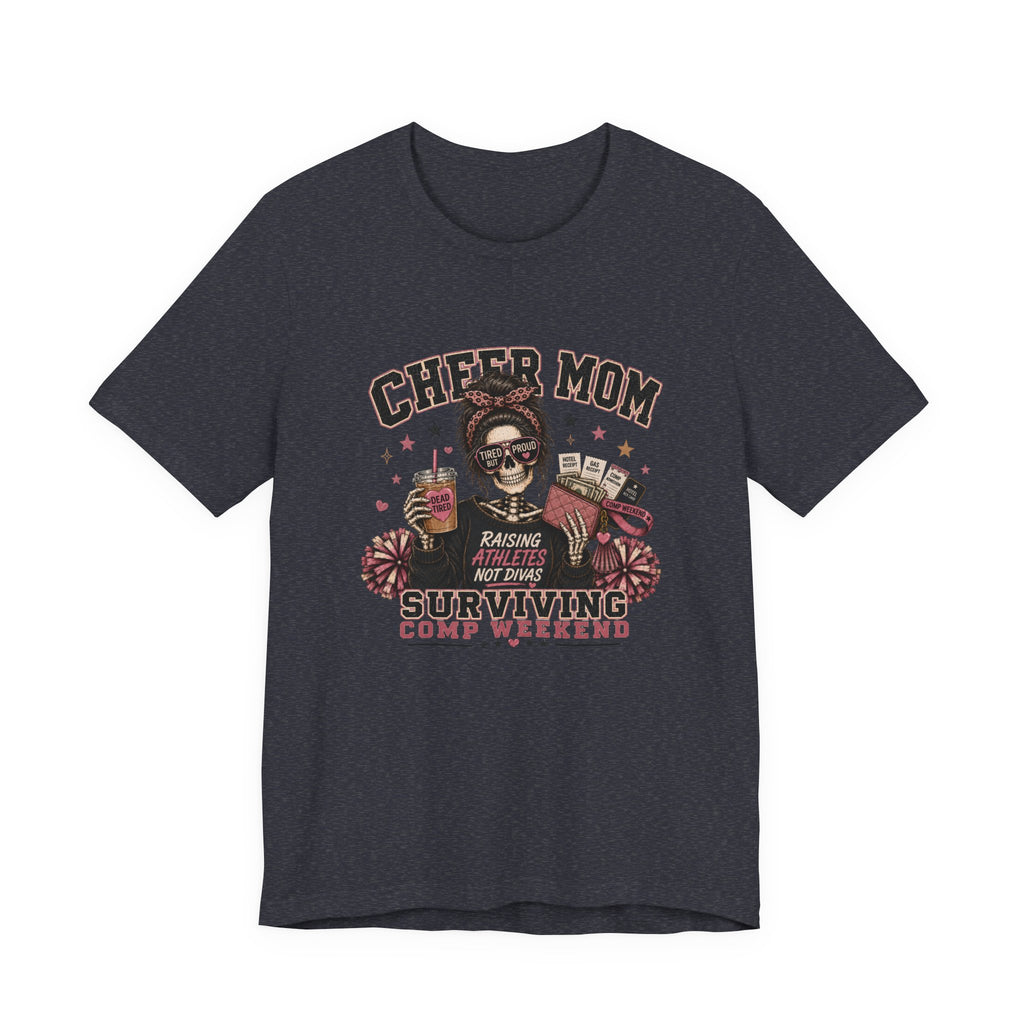 Cheer Mom Skeleton T-Shirt