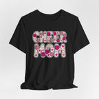 Cheer Mom Smiley Face T-Shirt