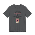 Caffeine Confidence & Cheerleading T-Shirt