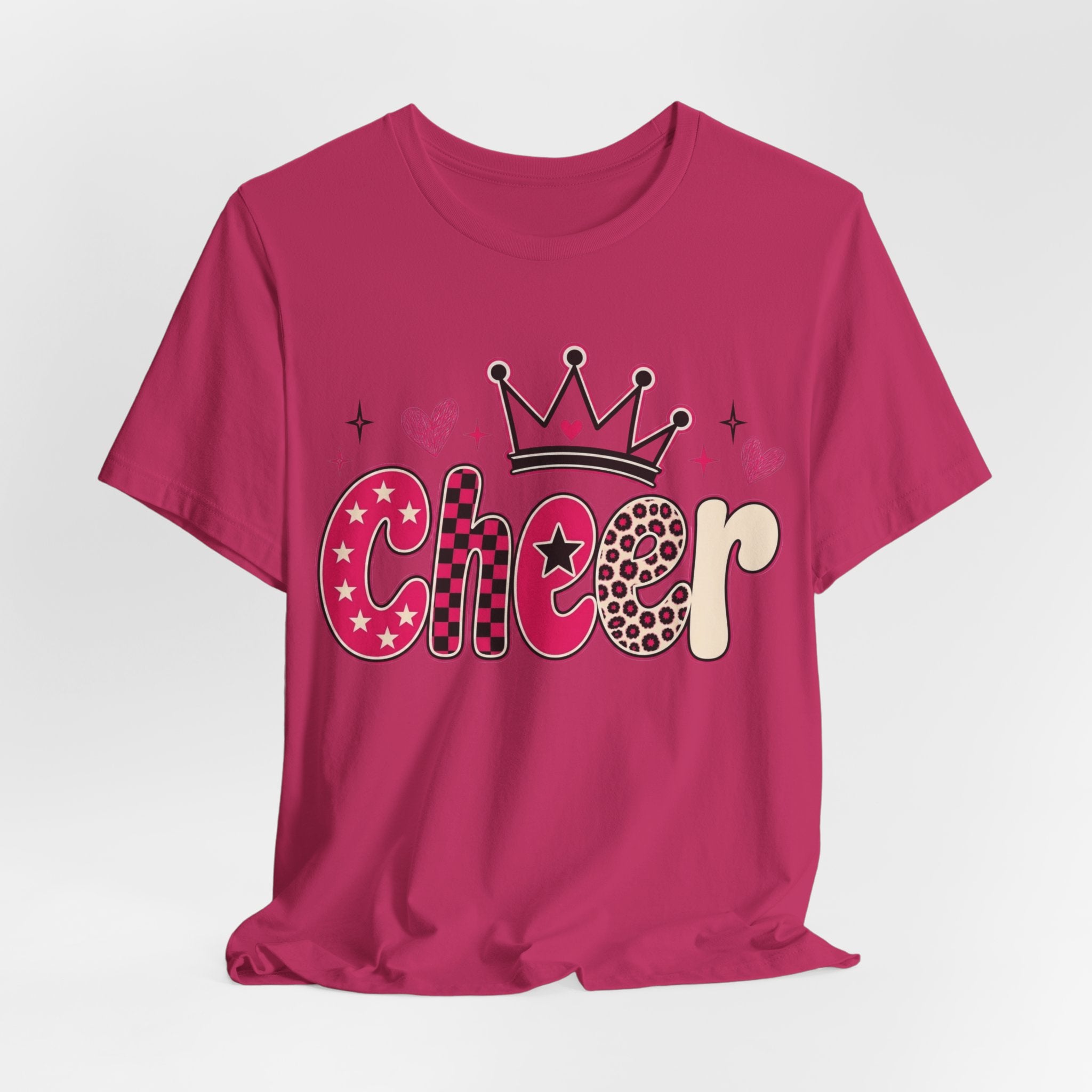 Cheer with Crown T-Shirt