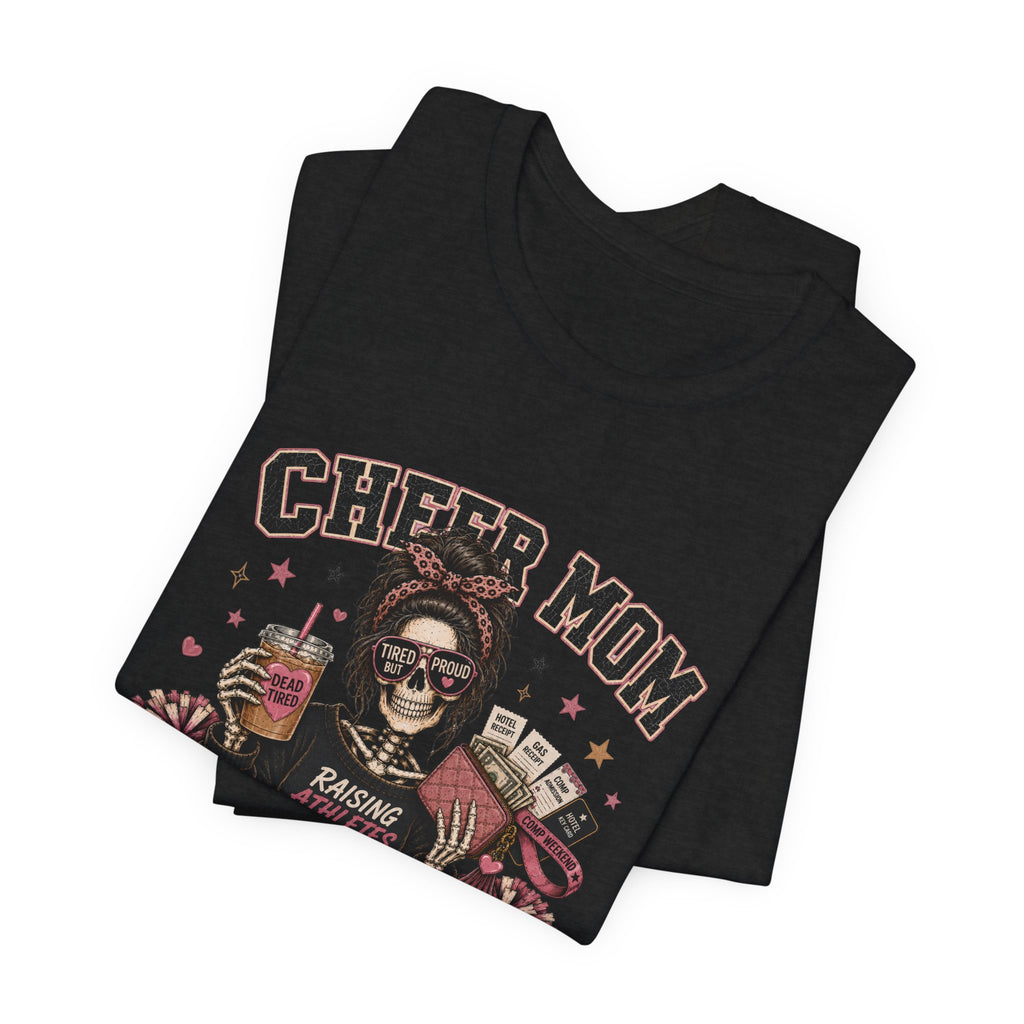 Cheer Mom Skeleton T-Shirt