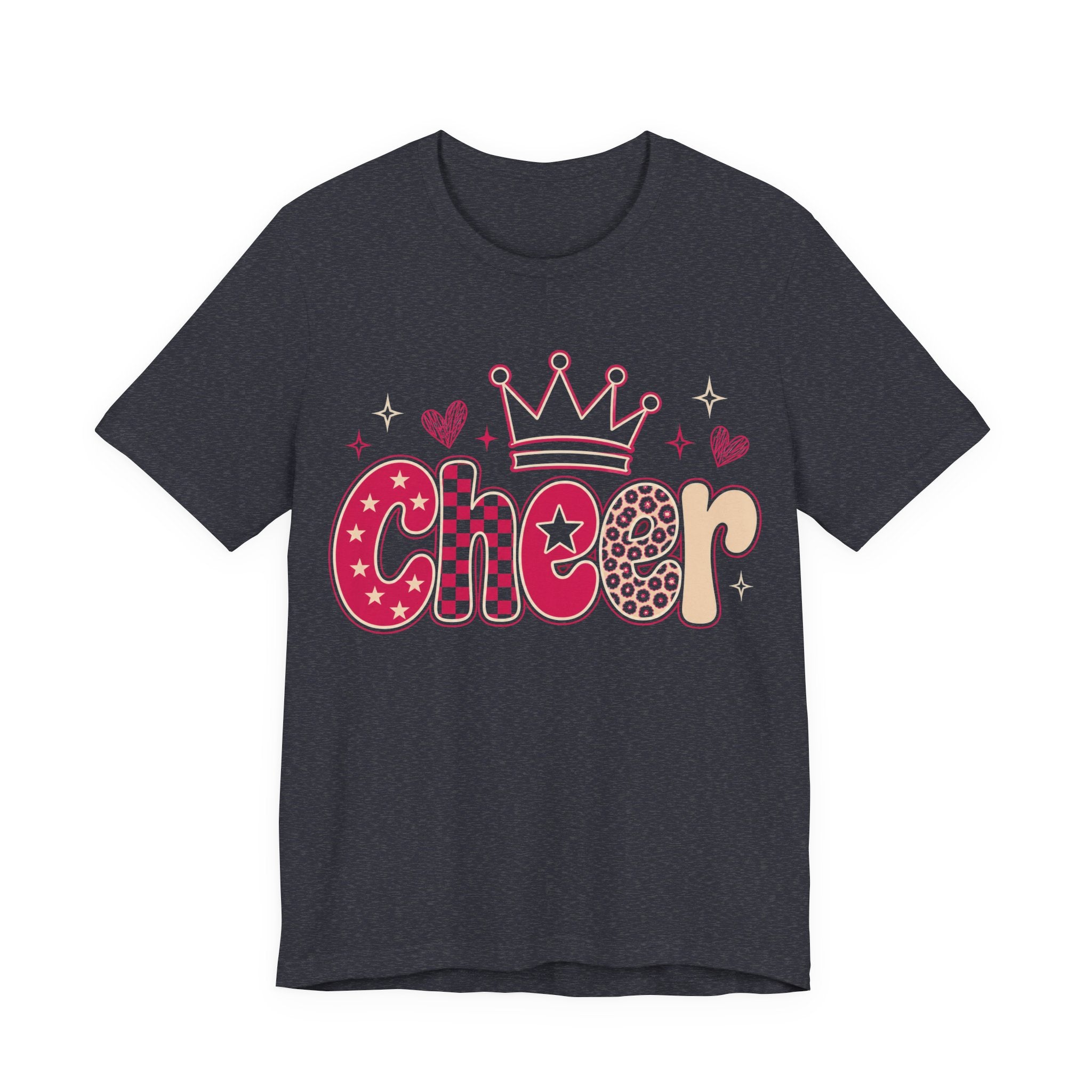 Cheer with Crown T-Shirt