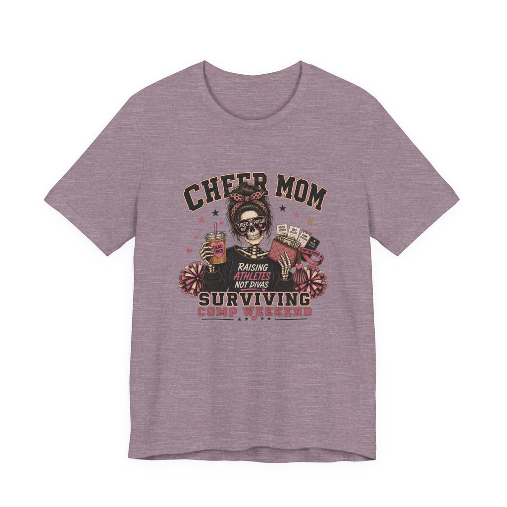 Cheer Mom Skeleton T-Shirt