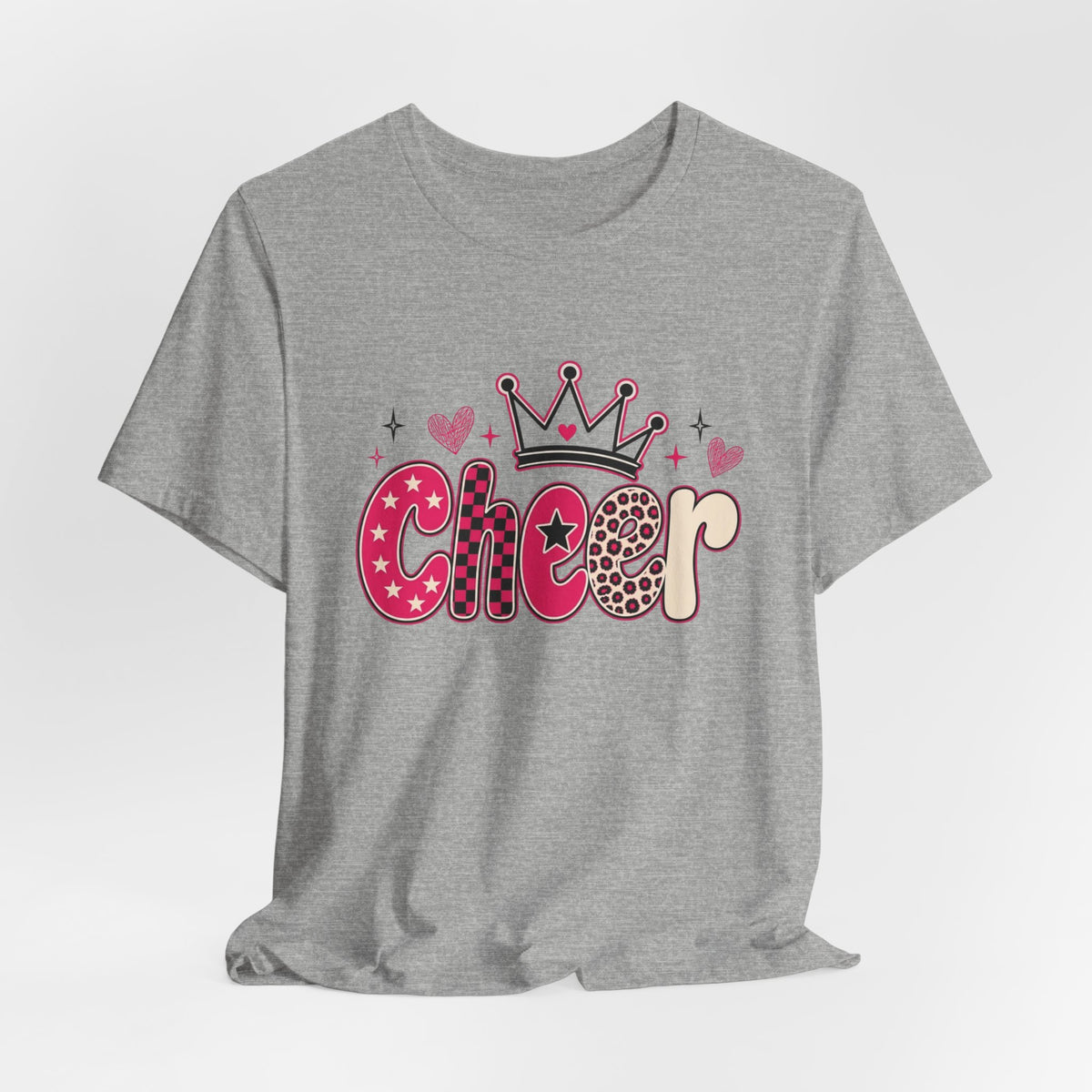 Cheer with Crown T-Shirt