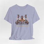 We Stunt at Dawn-Pyramid T-Shirt