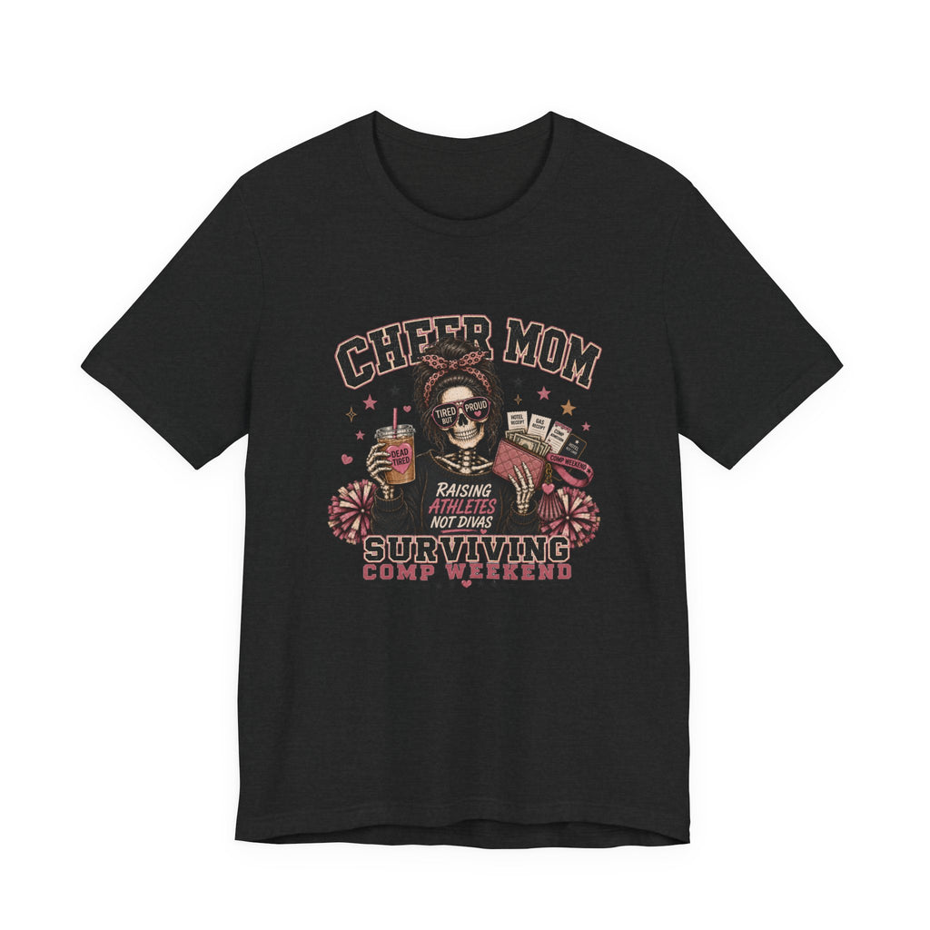 Cheer Mom Skeleton T-Shirt