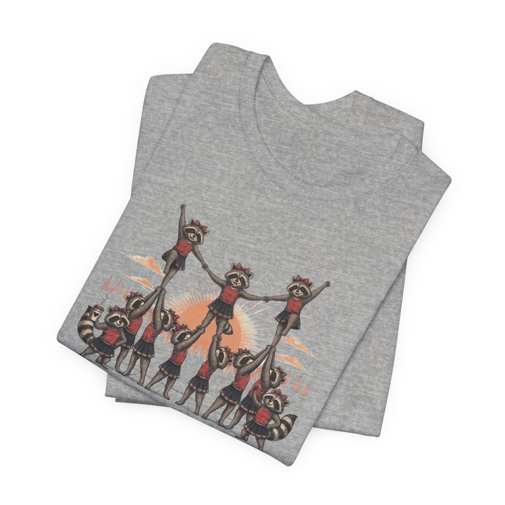 We Stunt at Dawn-Pyramid T-Shirt
