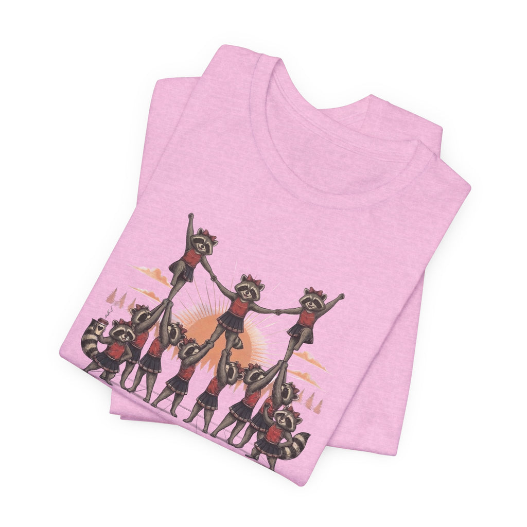We Stunt at Dawn-Pyramid T-Shirt