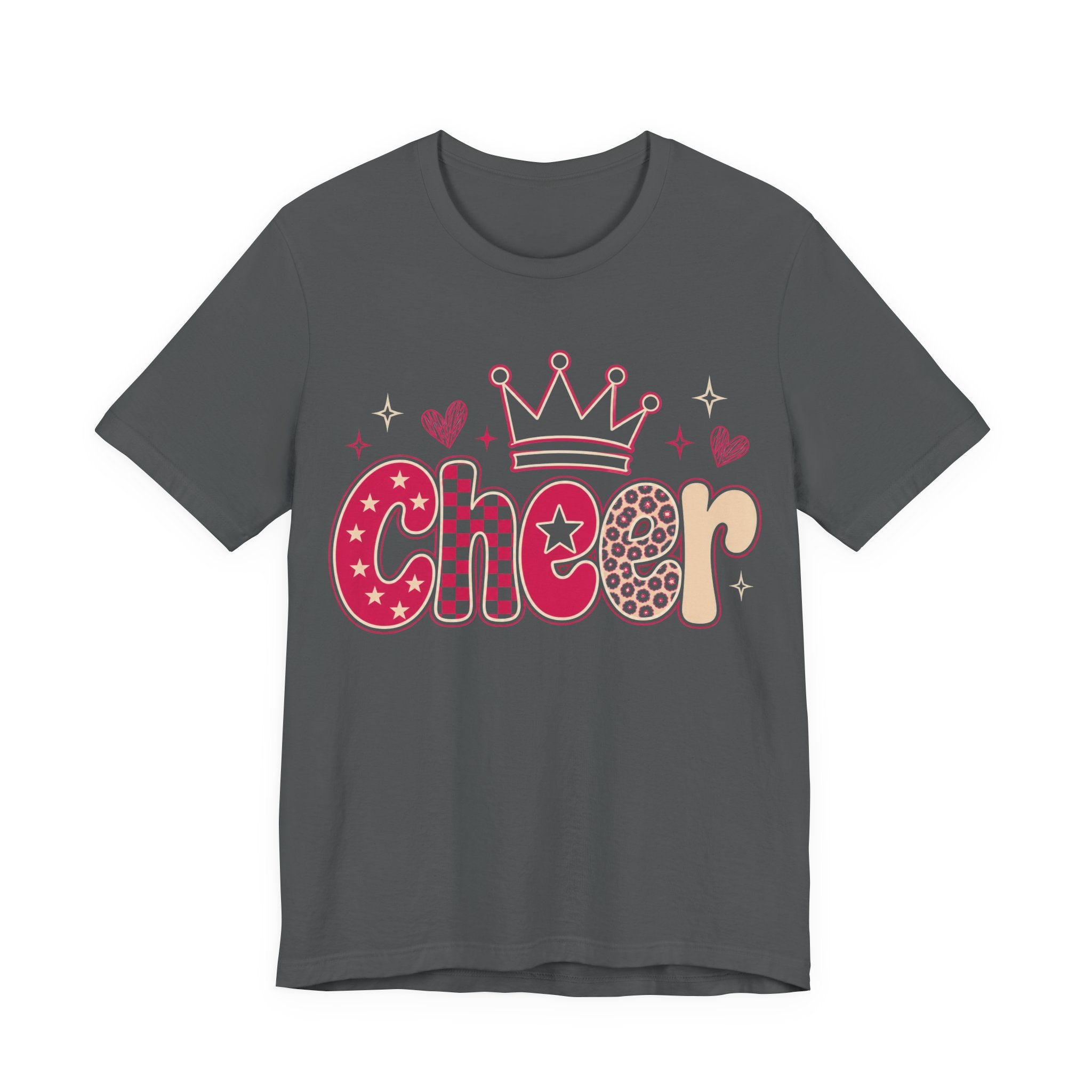 Cheer with Crown T-Shirt