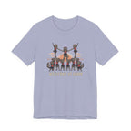 We Stunt at Dawn-Pyramid T-Shirt