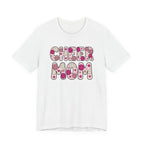 Cheer Mom Smiley Face T-Shirt