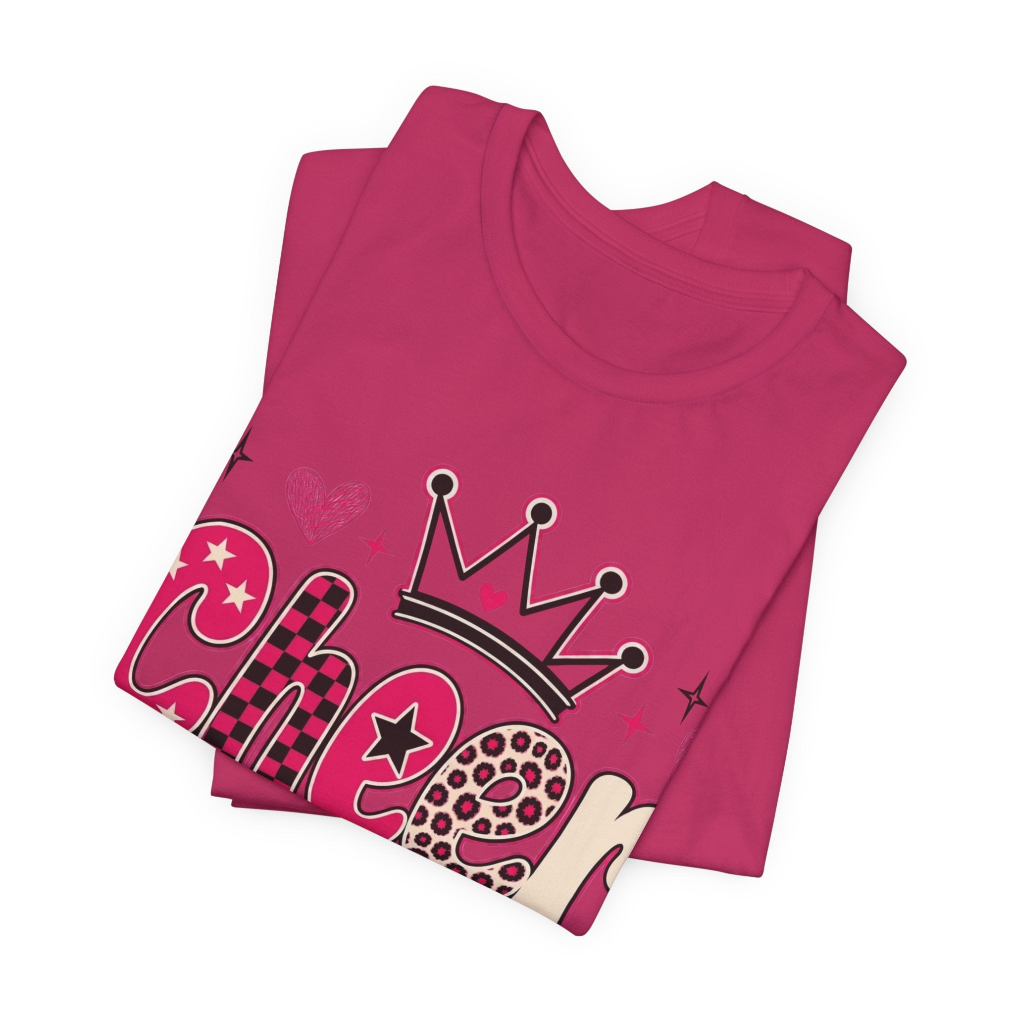 Cheer with Crown T-Shirt