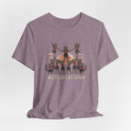 We Stunt at Dawn-Pyramid T-Shirt