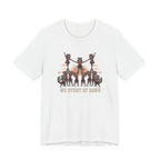 We Stunt at Dawn-Pyramid T-Shirt