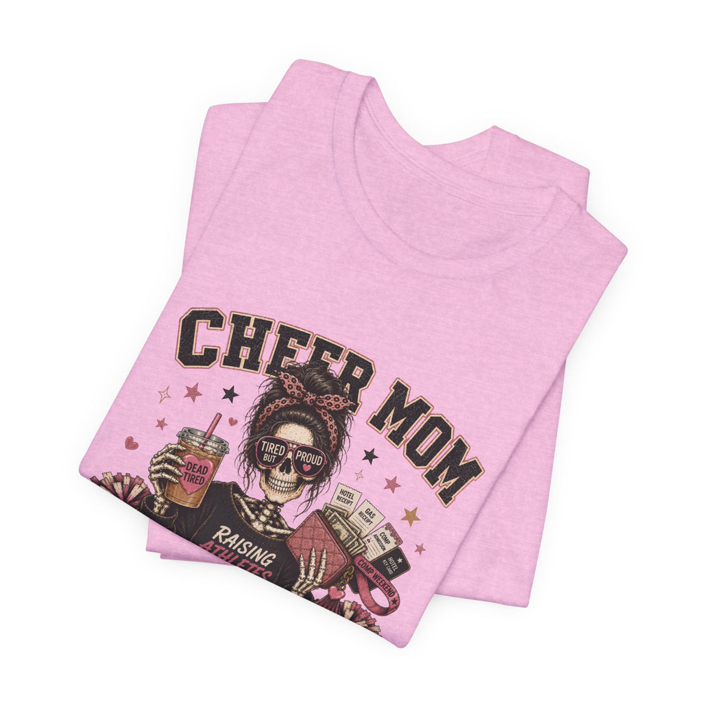 Cheer Mom Skeleton T-Shirt