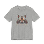 We Stunt at Dawn-Pyramid T-Shirt