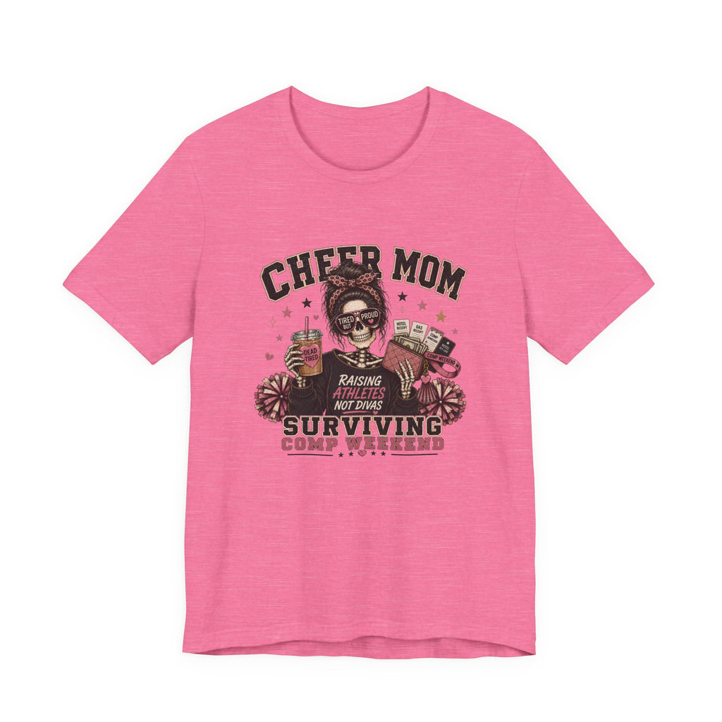 Cheer Mom Skeleton T-Shirt