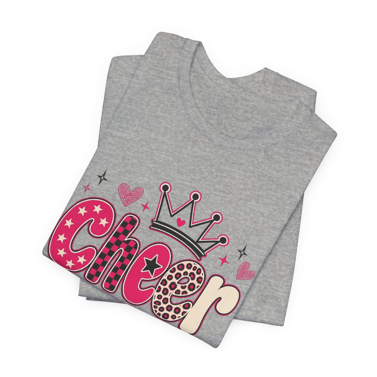 Cheer with Crown T-Shirt