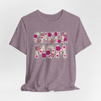 Cheer Mom Smiley Face T-Shirt