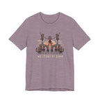 We Stunt at Dawn-Pyramid T-Shirt