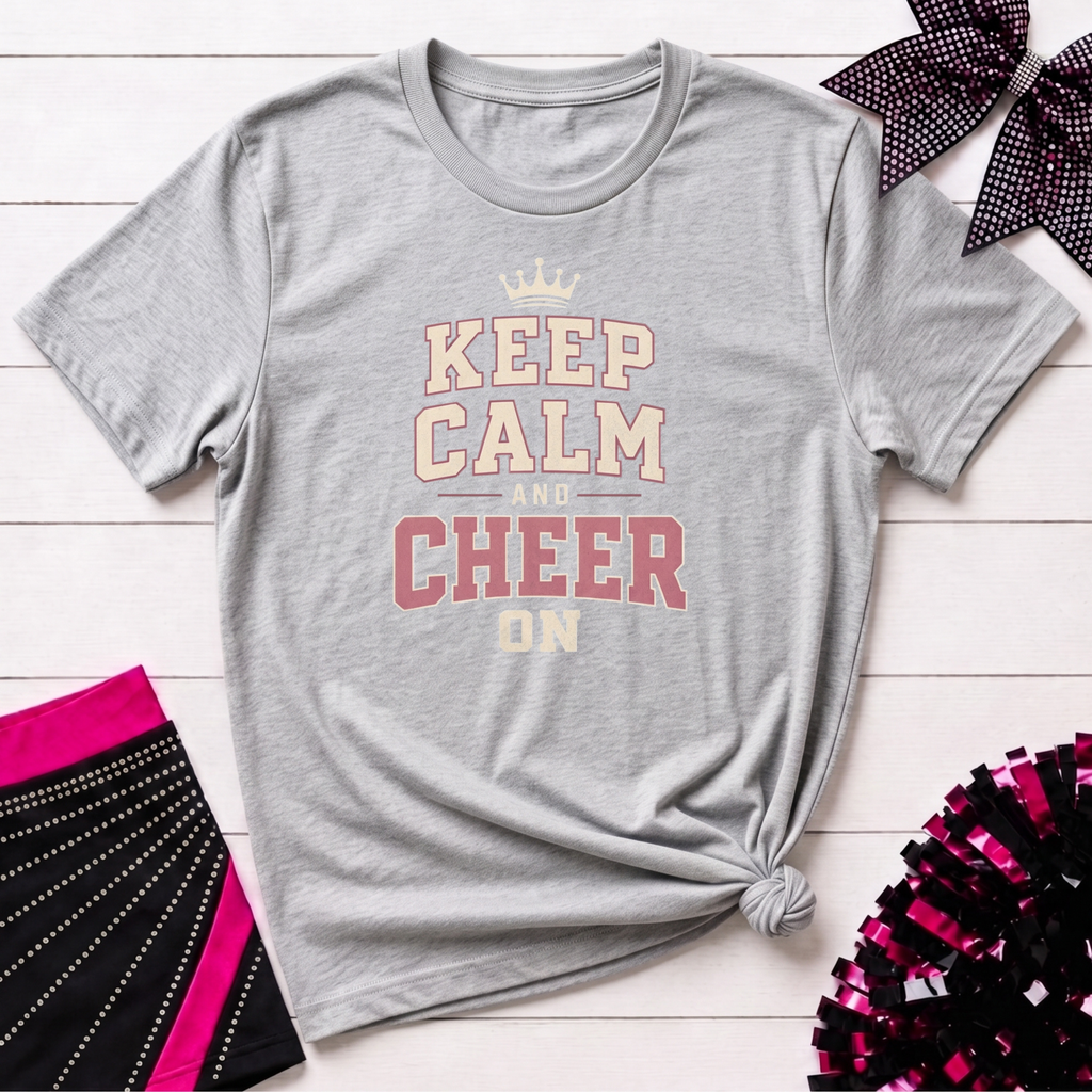 Keep Calm and Cheer On T-Shirt