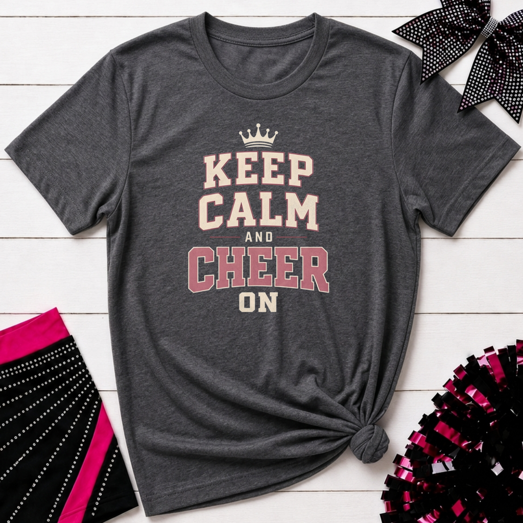 Keep Calm and Cheer On T-Shirt