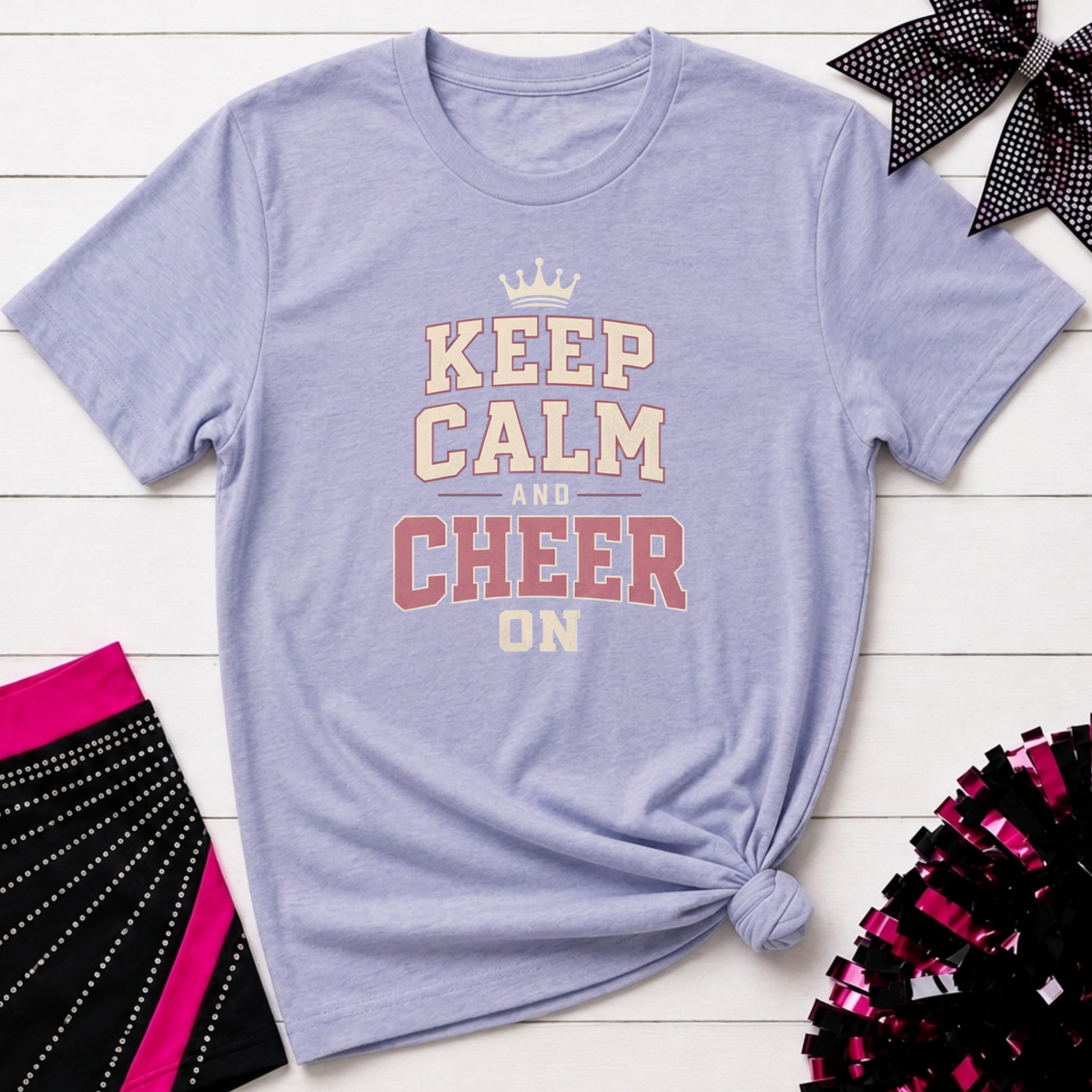 Keep Calm and Cheer On T-Shirt