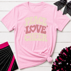 Peace Love Cheer T-Shirt
