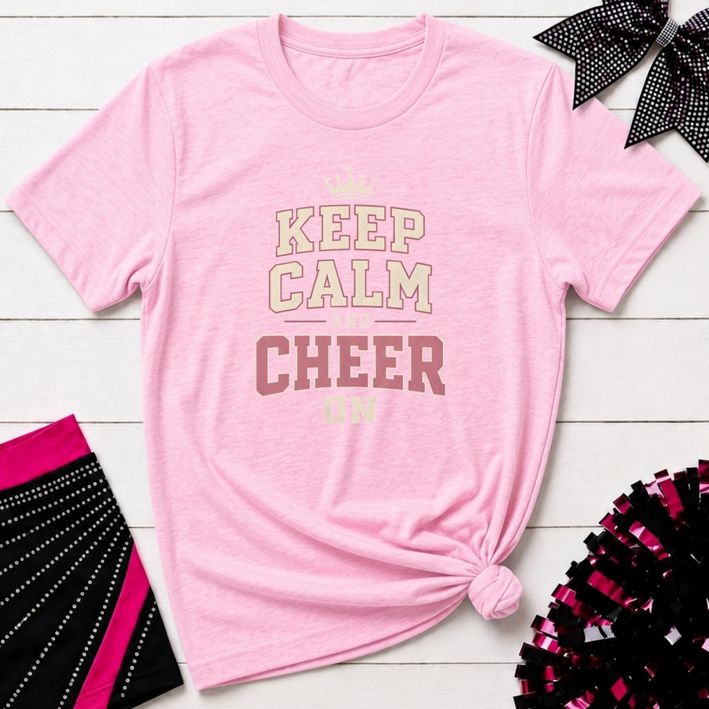 Keep Calm and Cheer On T-Shirt