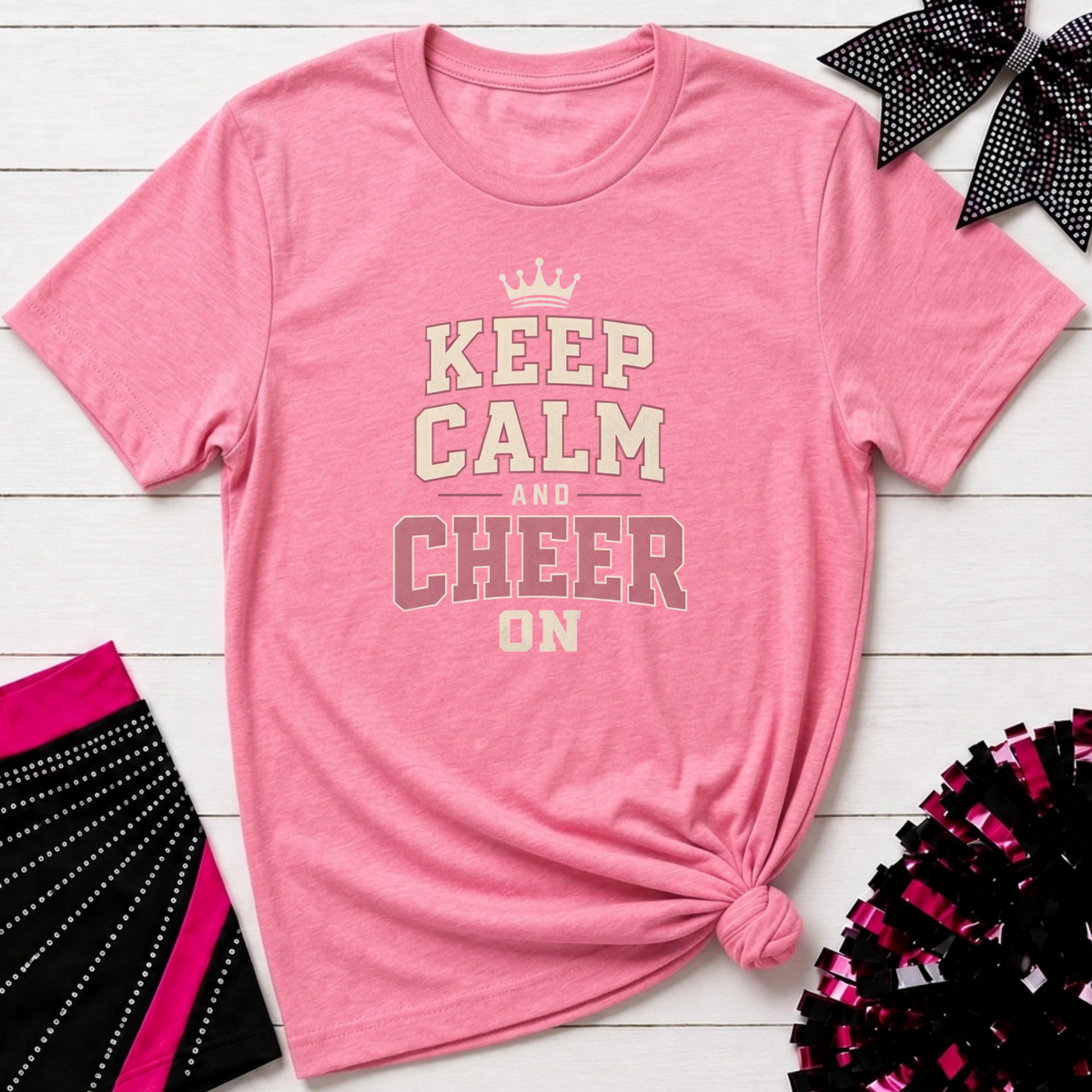 Keep Calm and Cheer On T-Shirt
