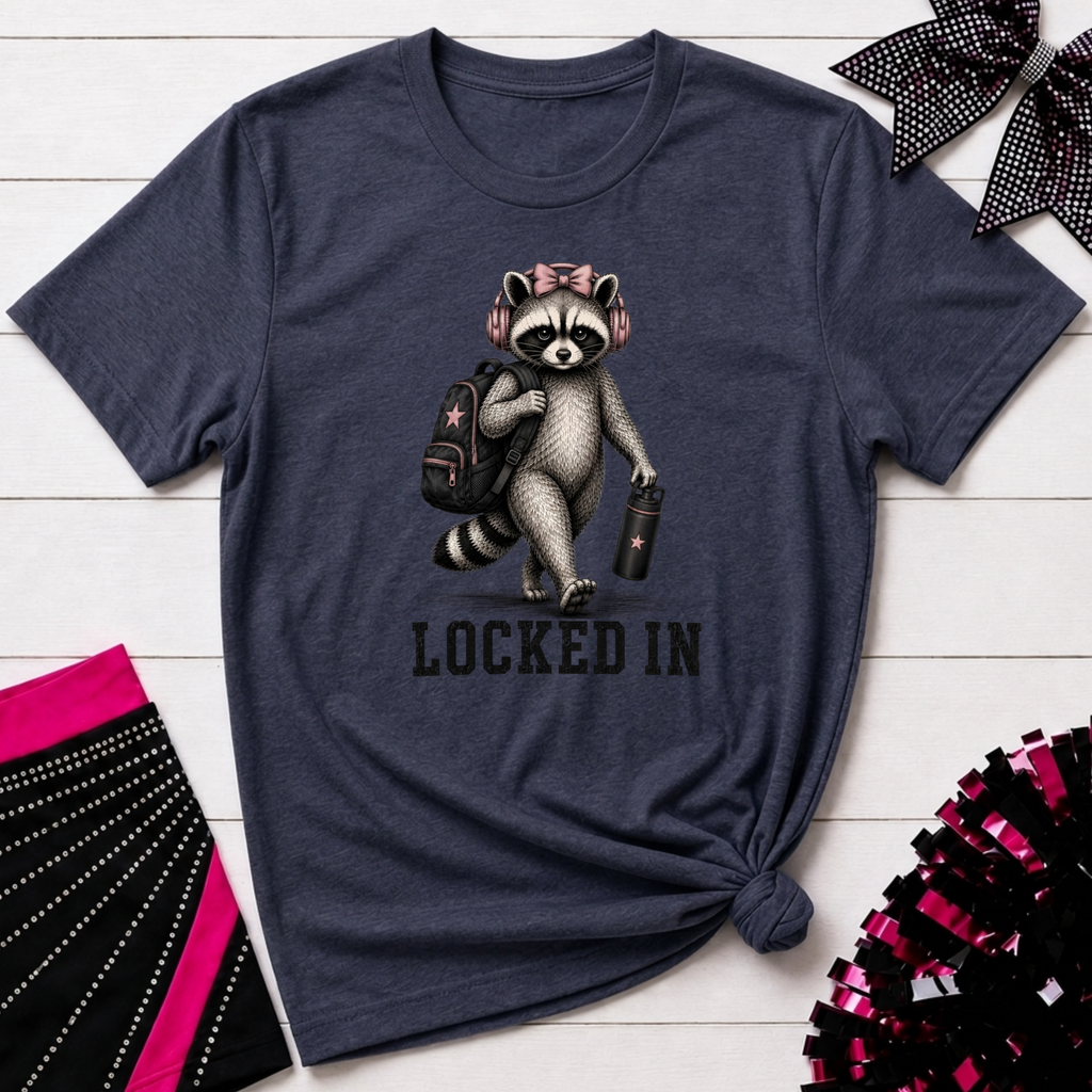 Locked In Raccoon T-Shirt