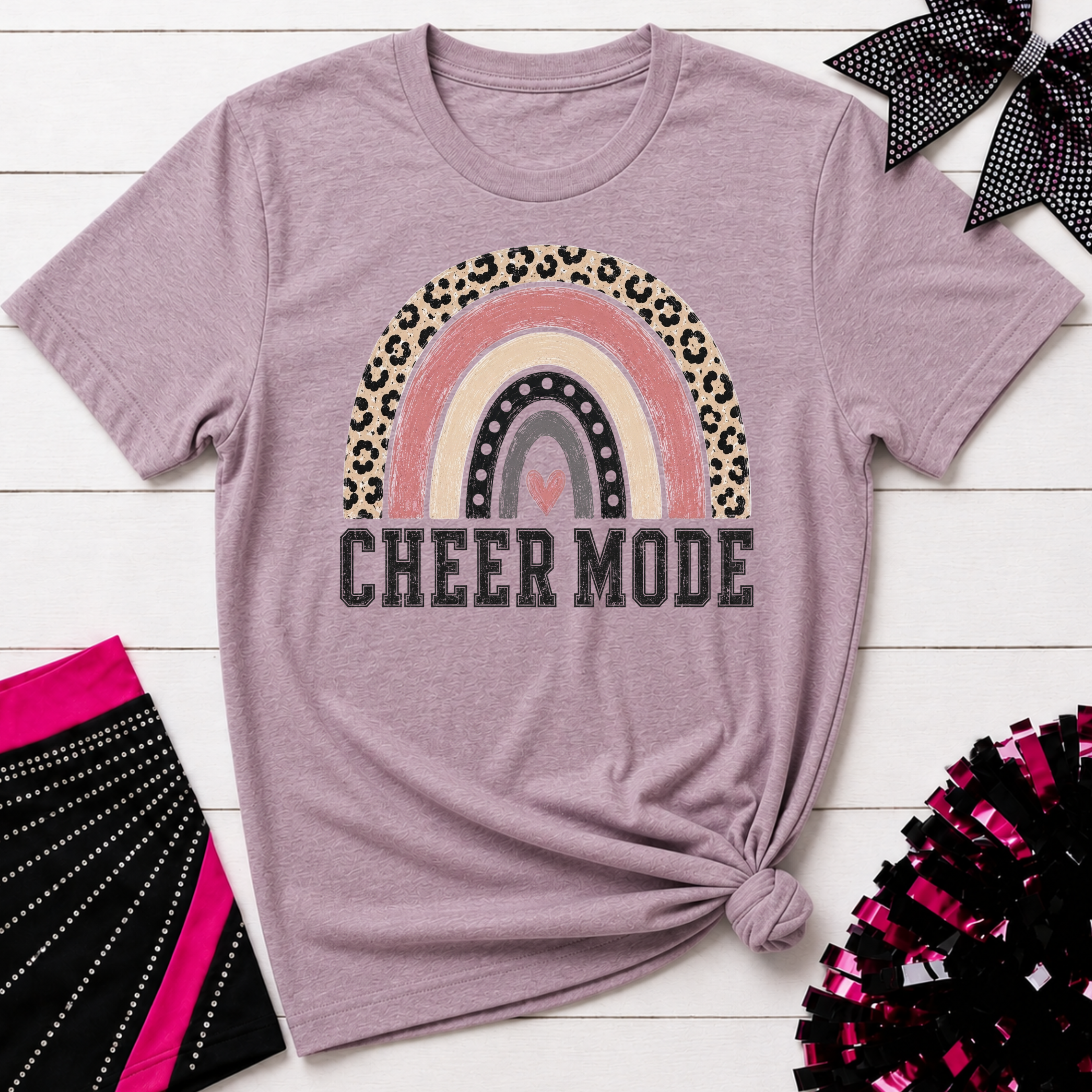 Cheer Mode Rainbow T-Shirt
