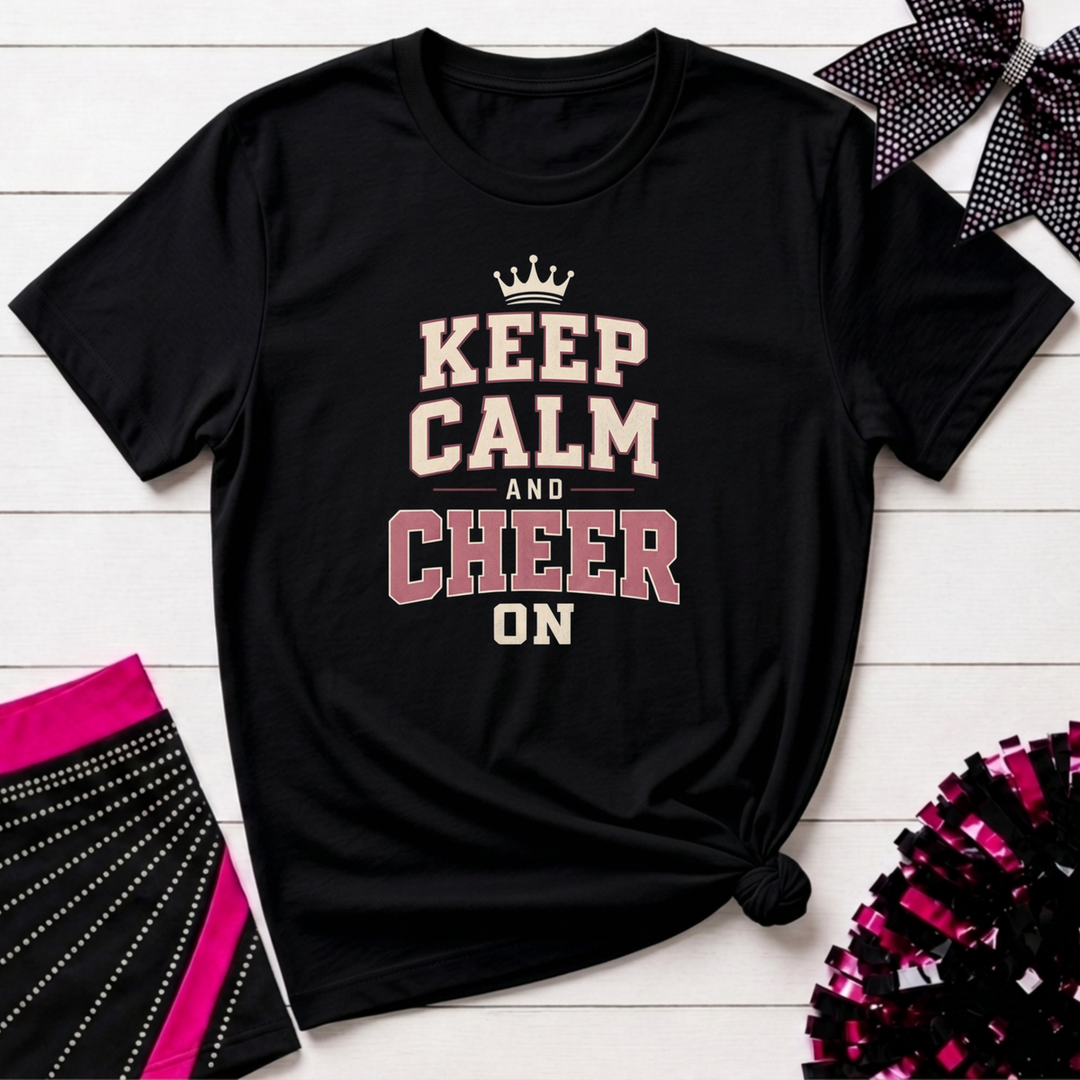 Keep Calm and Cheer On T-Shirt