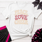 Peace Love Cheer T-Shirt