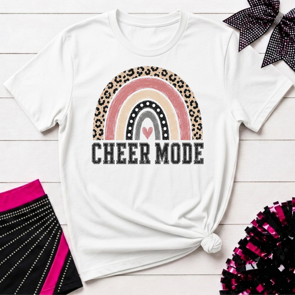 Cheer Mode Rainbow T-Shirt